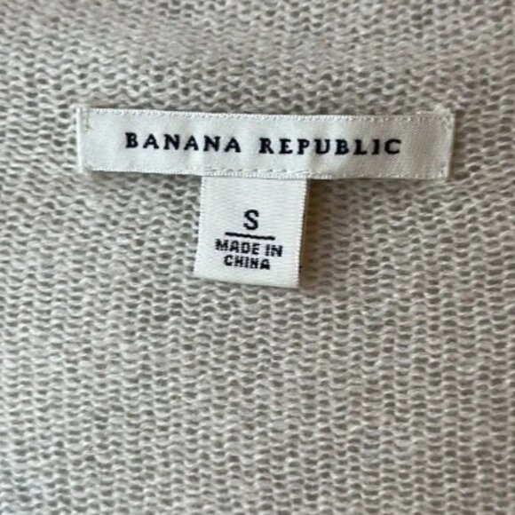 Banana Republic Tie Front Waterfall Cardigan Sweater Size Small - Picture 8 of 10